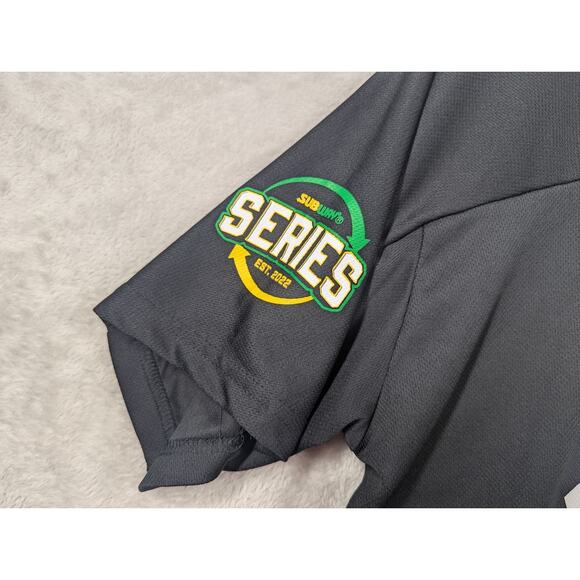 Subway Series Football Jersey Size XL Black #15 Titan Turkey Sandwich Crew Team - Picture 5 of 9